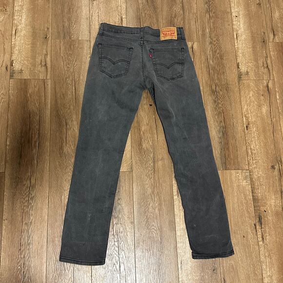 VERY GOOD Levi's 511 Slim Fit Red Tab Waterless Stretch Denim Jeans 32 x 32 - Picture 2 of 9